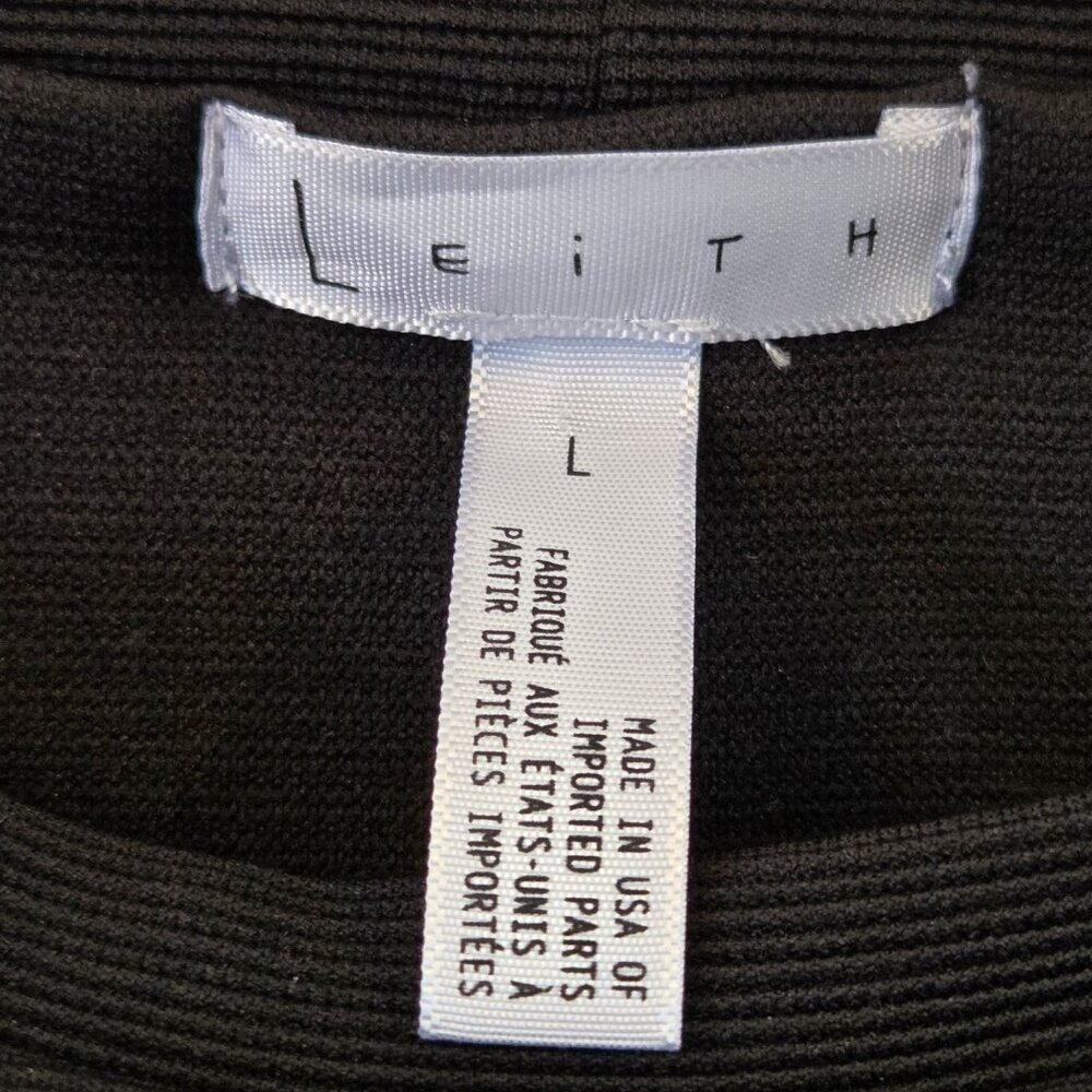 Leith Side Cutout Popover Midi Dress - Picture 4 of 11